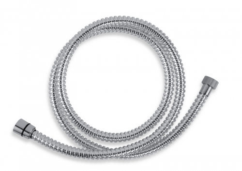 Novaservis műanyag zuhanycső, króm SPIRAL/175,0