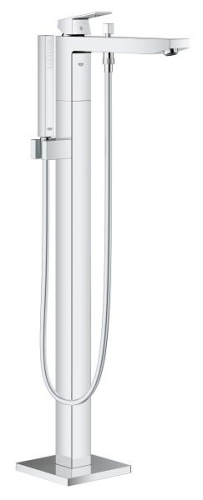 Grohe Eurocube álló egykaros kádtöltő csaptelep szabadonálló kádakhoz 23672 000 (23672000)