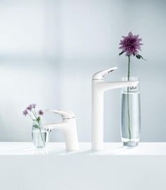 Grohe Eurostyle (2015) egykaros magasított mosdó csaptelep leeresztő nélkül, fehér XL méret 23570LS3