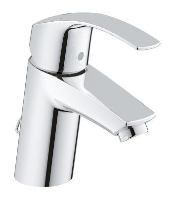 Grohe Eurosmart egykaros mosdócsaptelep behúzható lánc, S méret 33188002