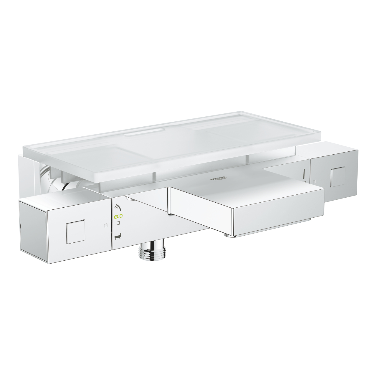 Grohe Grohtherm Cube Termosztátos kádtöltőcsaptelep polccal 34502 000 (34502000)