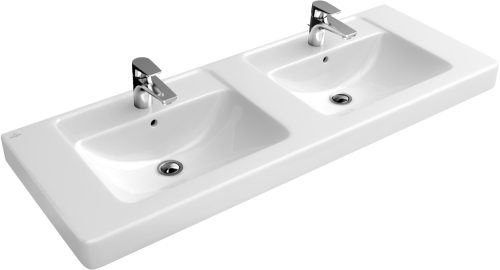 Villeroy & Boch Architectura 130x48,5 cm beépíthető duplamosdó 6131 13 01 (61311301)