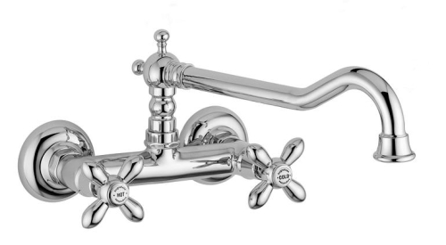 BUGNATESE Princeton Plus fali mosogatócsaptelep réz 8052RA