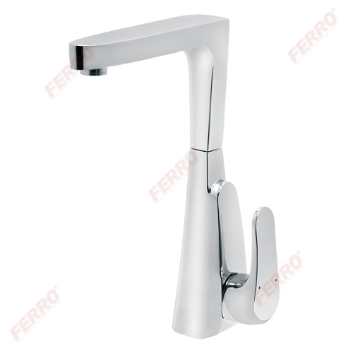 Ferro Justic VerdeLine álló mosogató csaptelep, króm, BBJ4VL