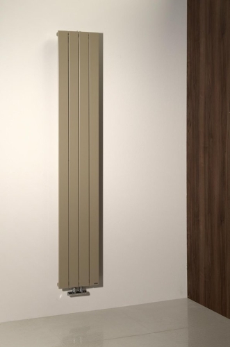 Sapho COLONNA 450x1800 mm fürdőszobai radiátor, metál mokkaszín IR148