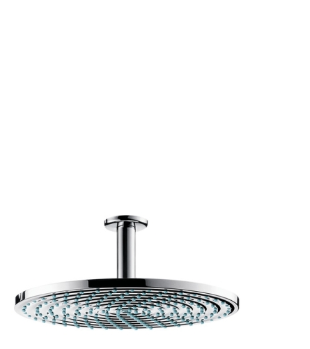 Hansgrohe Raindance S 300 Air 1jet fejzuhany, 100 mm-es mennyezeti csatlakozóval, EcoSmart 9 l/perc 26600 000 (26600000)