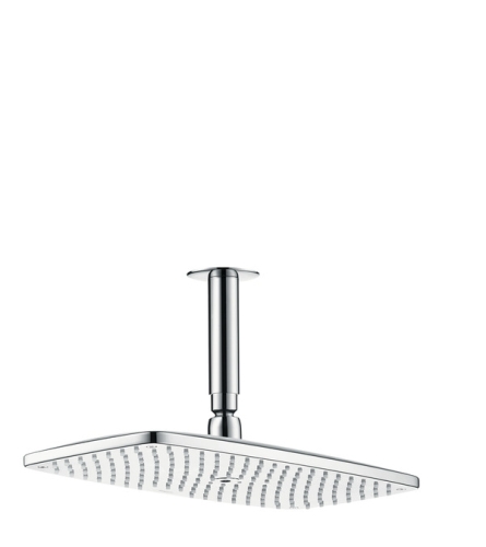 Hansgrohe Raindance E 360 Air 1jet fejzuhany, 100 mm-es mennyezeti csatlakozóval, EcoSmart 9 l/perc króm 26604 000 (26604000)