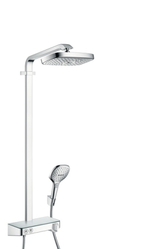 Hansgrohe Raindance Select E 300 2jet ST Showerpipe EcoSmart 9 l/perc, króm 27283 000 (27283000)