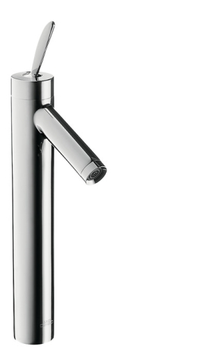 Hansgrohe AXOR Starck Classic egykaros magasított mosdócsaptelep leeresztőkar nélkül mosdótálakhoz 10028000