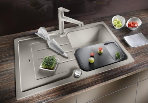 BLANCO Classic Neo 45S Silgranit mosogató tartozékokkal (tartufo, 520942)