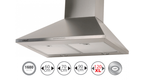 Cata BETA 700/D LED fali páraelszívó 70 cm, inox, 02093303