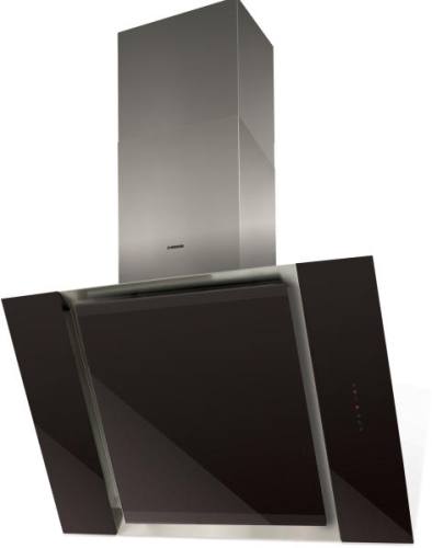 Nodor VULCANO BK fali páraelszívó 90 cm, fekete, 8444