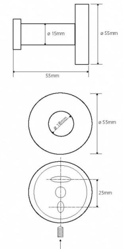 Bemeta Neo fogas, inox (104106065) XS206