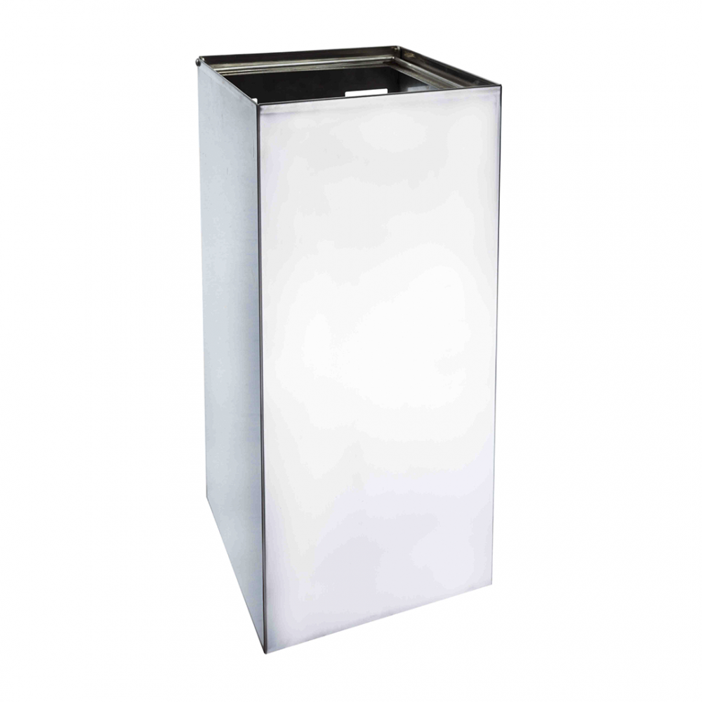 Sapho BEMETA HOTEL Fali vagy álló szemetes, 300x600x250mm, 45l, inox/polírozott 101915121