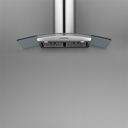 Falmec Astra Glass 90 fali páraelszívó, 90 cm, üveg, CASN90.E0P1#1491F