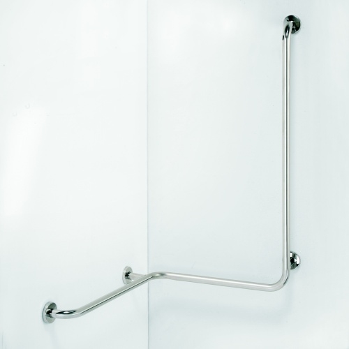 Bemeta HELP acél kapaszkodó zuhanyzóba, jobbos, fehér 301122024 (XH563)