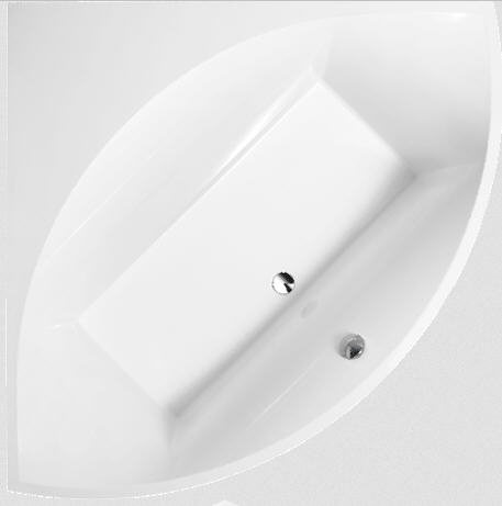 Villeroy & Boch Squaro 145x145 cm sarokkád, fémes színű előlappal UBQ145SQR3PGV-01