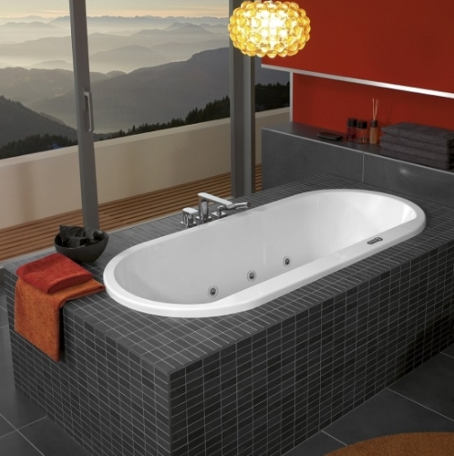 Villeroy & Boch Subway 190x90 cm ovális fürdőkád UBA199SUB7V-01