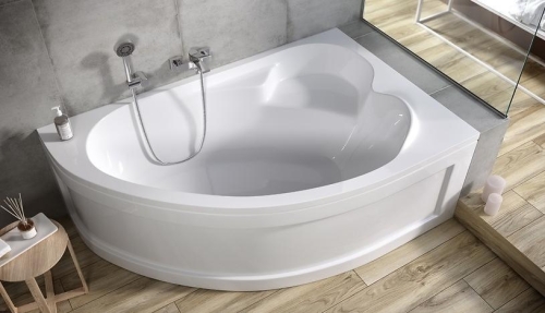 Cersanit KALIOPE 170x110 cm jobbos aszimmetrikus kád, fehér S301-115