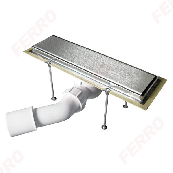 Ferro Basic zuhanyfolyóka ráccsal, 300 mm (OL2-30)