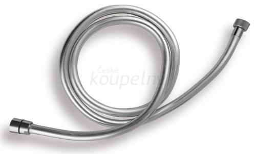 Novaservis Silver műanyag zuhanycső, ezüst SILVER/175,0