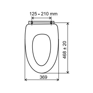 Novaservis Prestige WC ülőke duroplast soft close, műanyag, WC/SOFTDPLAST