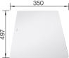 BLANCO BLANCO AXIA III XL 6 S Silgranit mosogató üveg vágólappal, fehér 522183