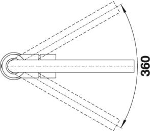 BLANCO Mila mosogató csaptelep 519414
