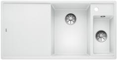 BLANCO AXIA III XL 6 S Silgranit mosogató jobboldali főmedencével fa vágódeszkával, fehér 522141