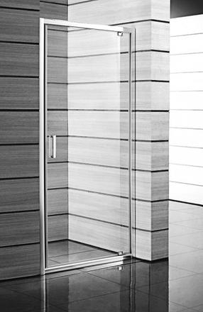 Jika Lyra Plus 90 cm-es zuhanyajtó, arctic üveg H2543820006661 (2.5438.2.000.666.1)
