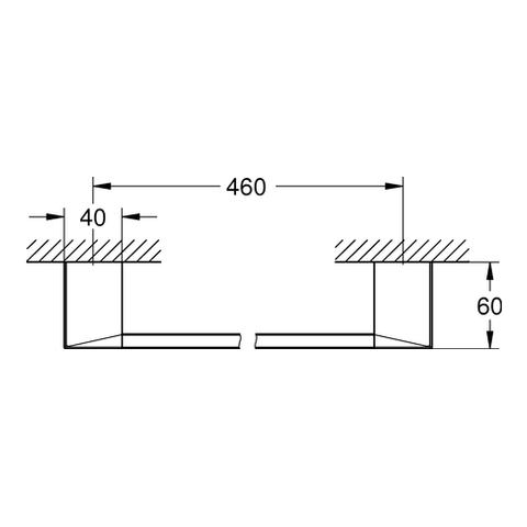 Grohe Selection Cube törölközőtartó 40767 000 (40767000)