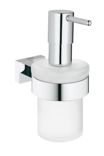 Grohe Essentials Cube fali szappanadagoló konzollal 40756 001 (40756001)