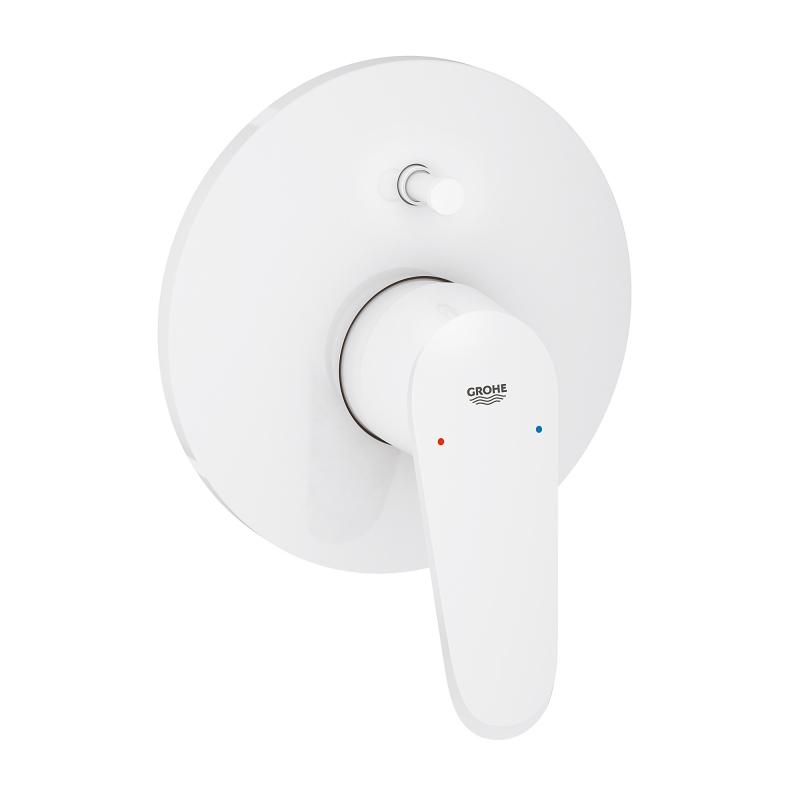 Grohe Eurodisc Cosmopolitan egykaros falba épített kádcsaptelep, fehér 19548 LS2 (19548LS2)