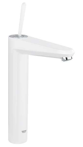 Grohe Eurodisc Joy egykaros magasított mosdócsaptelep XL méret, fehér 23440 LS0 (23440LS0)