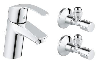 Grohe Eurosmart egykaros mosdócsaptelep sarokszekeppel 23588 000 (23588000)