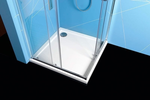 Polysan EASY LINE 80x90 cm-es szögletes zuhanykabin (EL5315)