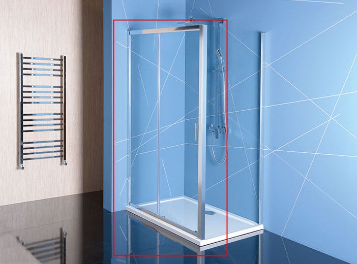 Polysan EASY LINE 140 cm-es zuhanyajtó (EL1415)