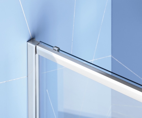 Sapho POLYSAN EASY LINE 150 cm tolóajtó transzparent üveggel, króm EL1515