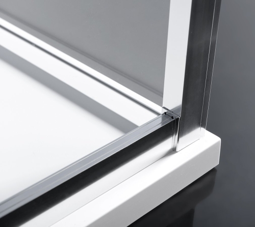Sapho POLYSAN EASY LINE 150 cm tolóajtó transzparent üveggel, króm EL1515