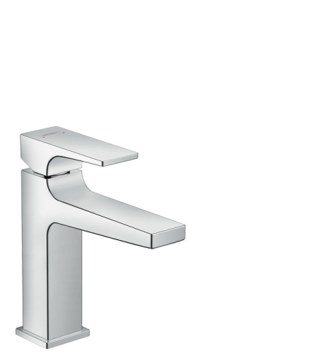 Hansgrohe Metropol egykaros mosdócsaptelep 110 push-open lefolyóval, króm 32507 000 (32507000)