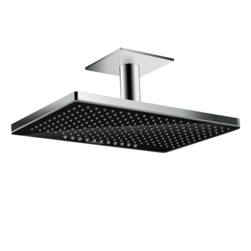 Hansgrohe Rainmaker Select 460 2jet fejzuhany, mennyezeti csatlakozóval fekete/króm 24004 600 (24004600)