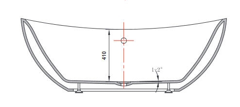 Wellis MyLine Spa Arezzo White 180x87 cm szabadon ll k d WK00122