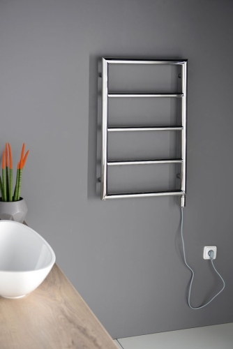 Sapho TRENDY 500x800 mm fürdőszobai radiátor, polírozott inox (NR150)