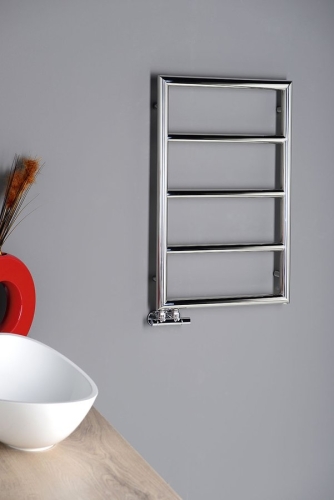 Sapho TRENDY 500x800 mm fürdőszobai radiátor, polírozott inox (NR150)