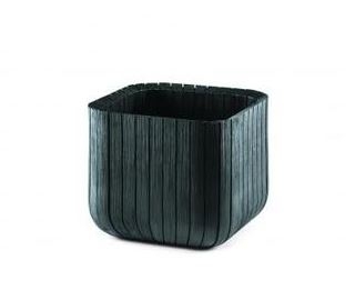 Curver Large Cube Planter virágtartó, Szín: Antracit