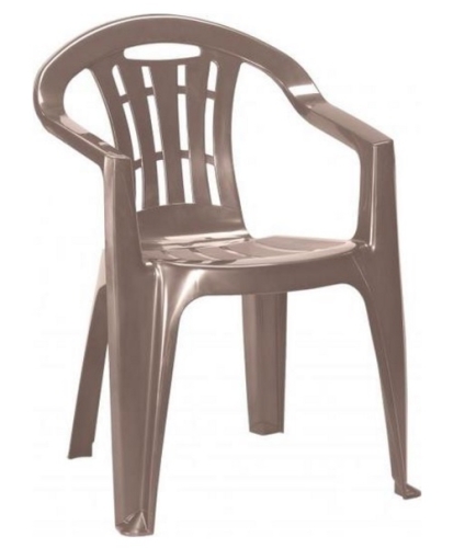 Curver Mallorca műanyag kerti szék, Szín: Sötét zöld