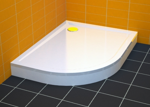 Arttec Előlap Stone 1280R,1290R íves aszimmetrikus zuhanytálcához, Méret: 90x120 cm