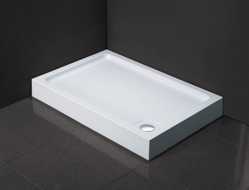 Leziter Udine Line aszimmetrikus akril zuhanytálca, Méret: 80x100 cm