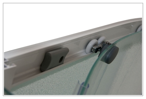 Arttec BASIC 80x80 cm negyedköríves zuhanykabin zuhanytálcával