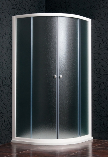 Arttec BASIC 80x80 cm negyedköríves zuhanykabin zuhanytálcával